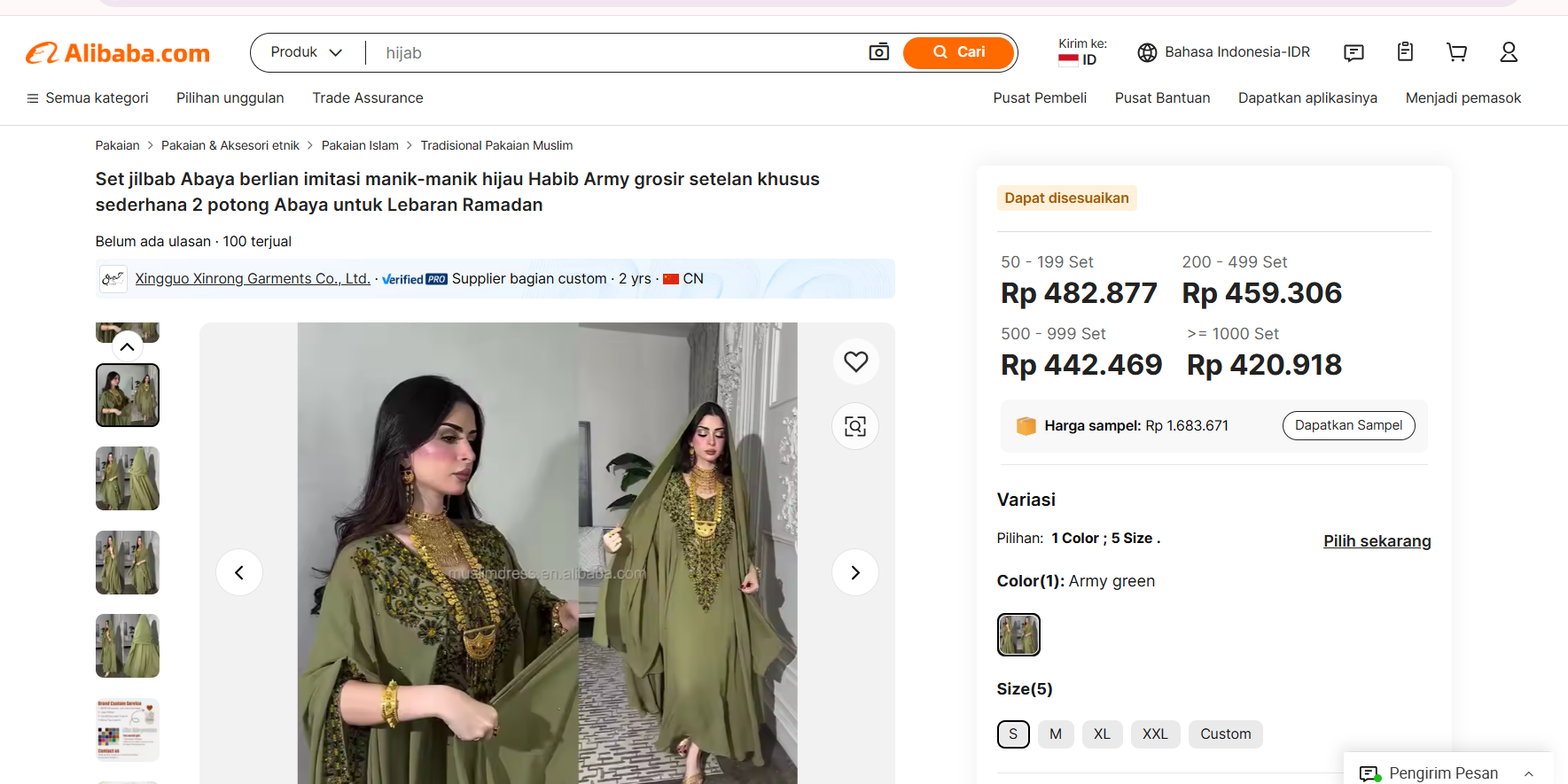 model baju lebaran 2025 wanita