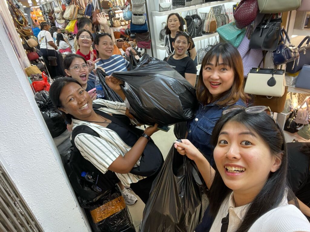 shopping in China