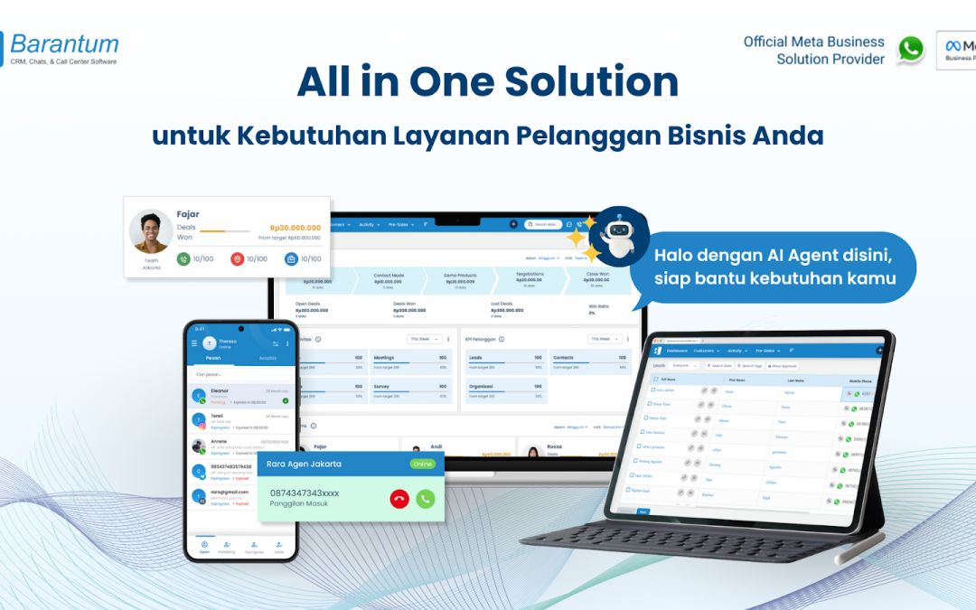Aplikasi AI CRM Indonesia Terbaik untuk Semua Bisnis